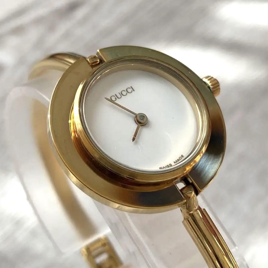◆良品 GUCCI グッチ チェンジベゼル ヴィンテージ 動作品