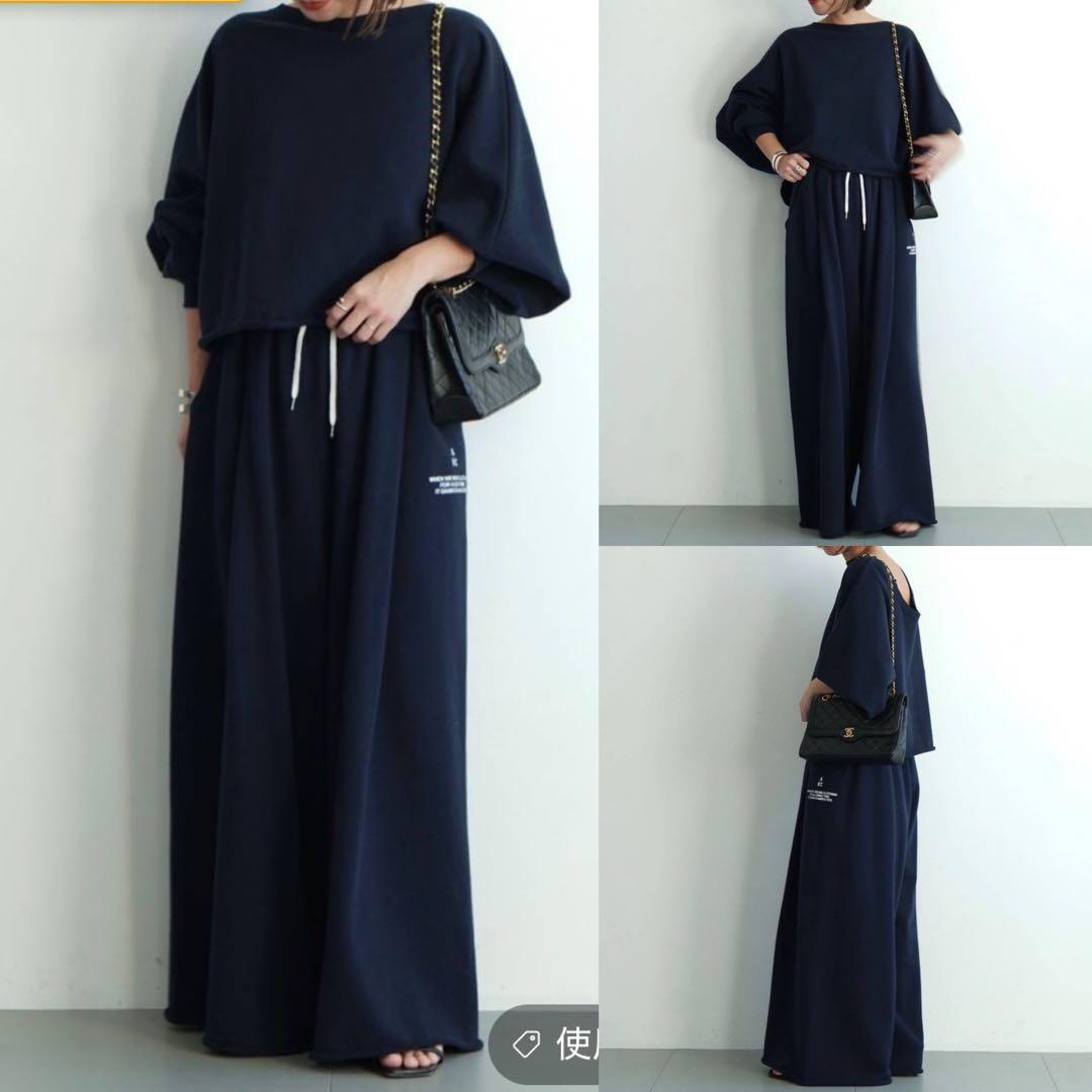 Curensology 25SS 〈&RC〉フレンチテリーショートプルオーバー