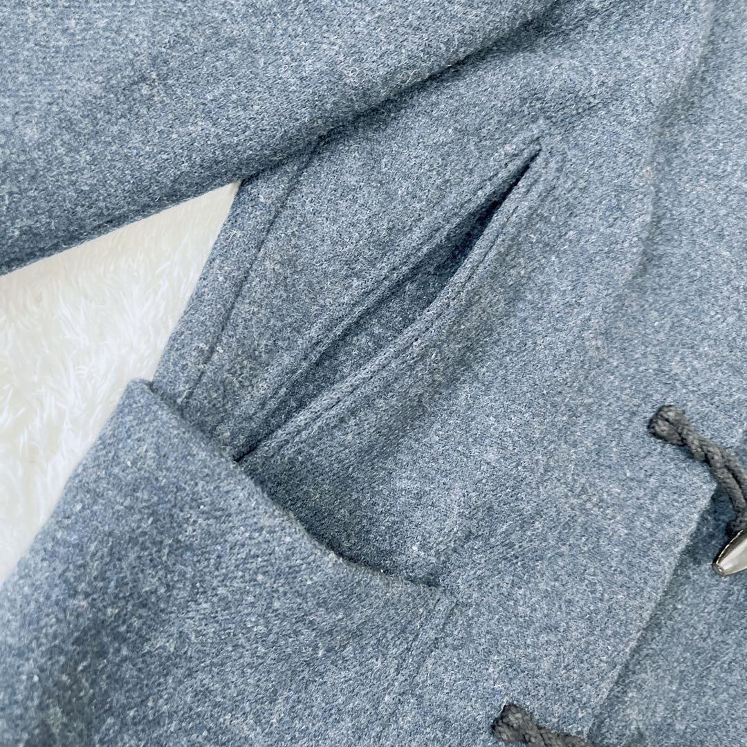 【美品】UNIQLO+J ウールブレンドダッフルコート ネイビー  M