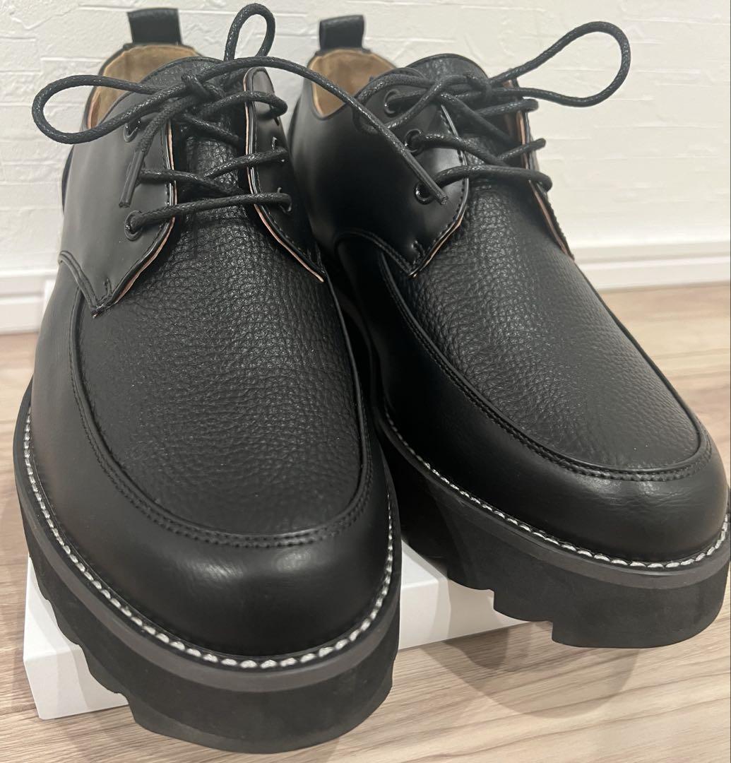 靴 High Sole Leather Shoes