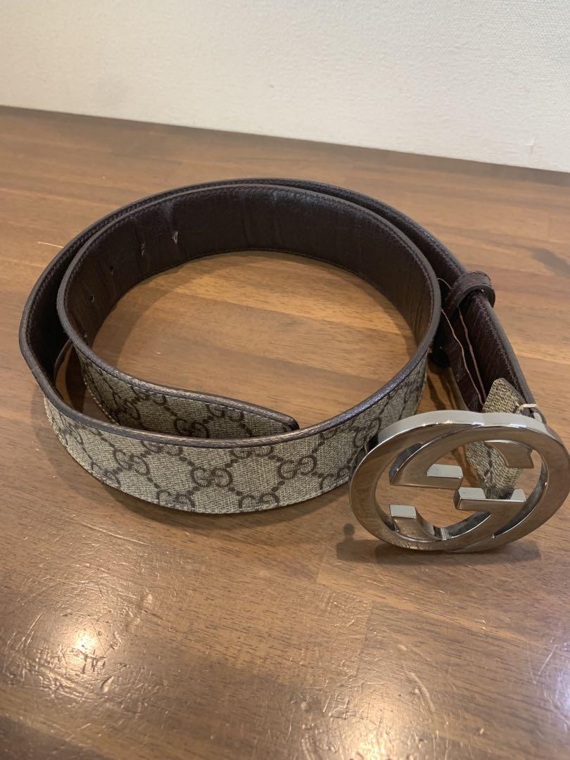 Gucci GGパターン ベルト