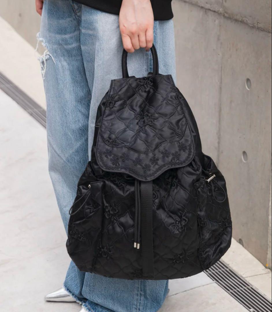 新品未使用 POINTE BACKPACK BLACK あさぎーにょPOPPY