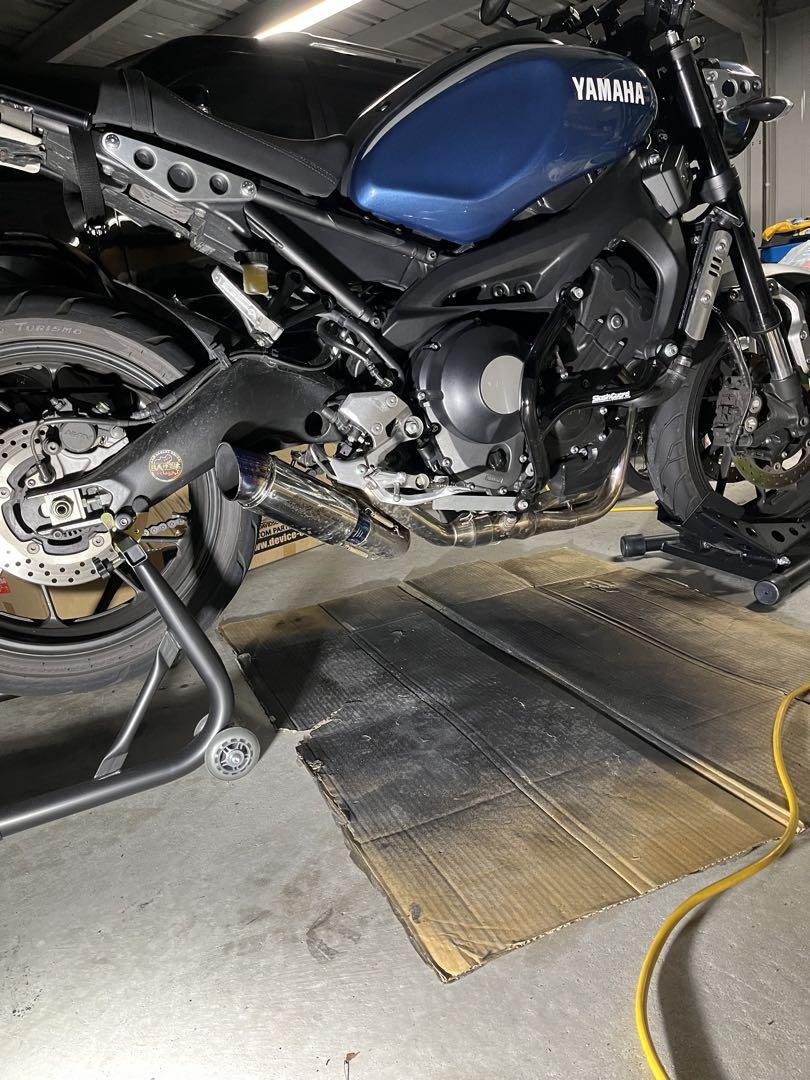 xsr900、mt09 SCマフラー
