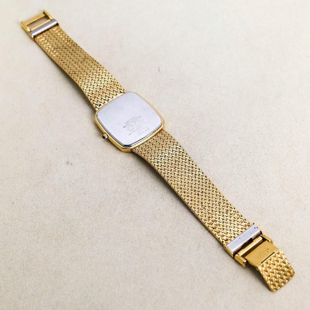 稼働 SEIKO Dolce 腕時計 1Pダイヤ 美品 バングルウォッチ1359