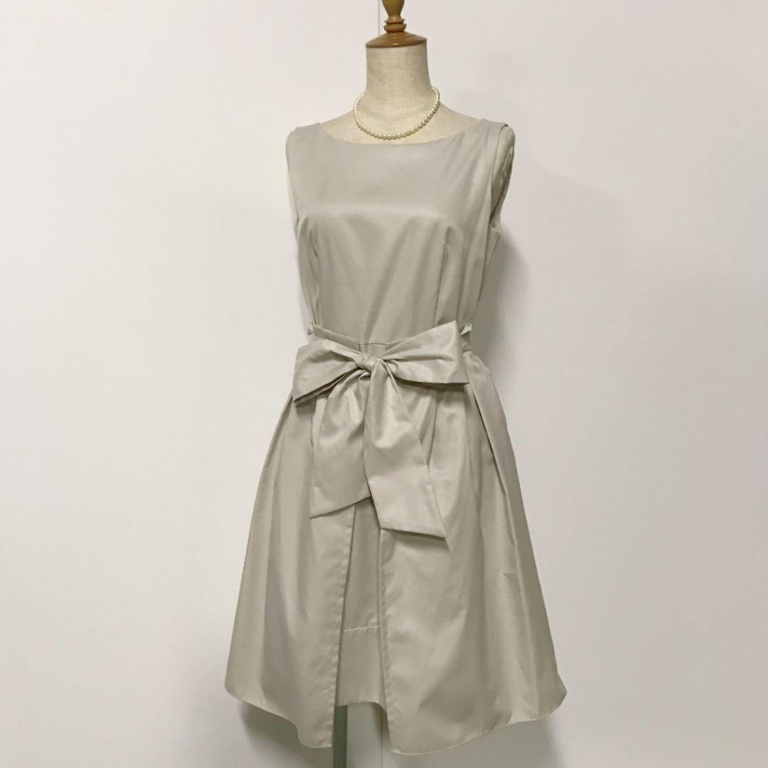 美品☆ANAYI ラップワンピース フォーマル 2way サイズ 38 美品☆ANAYI ラップワンピース フォーマル 2way サイズ 38