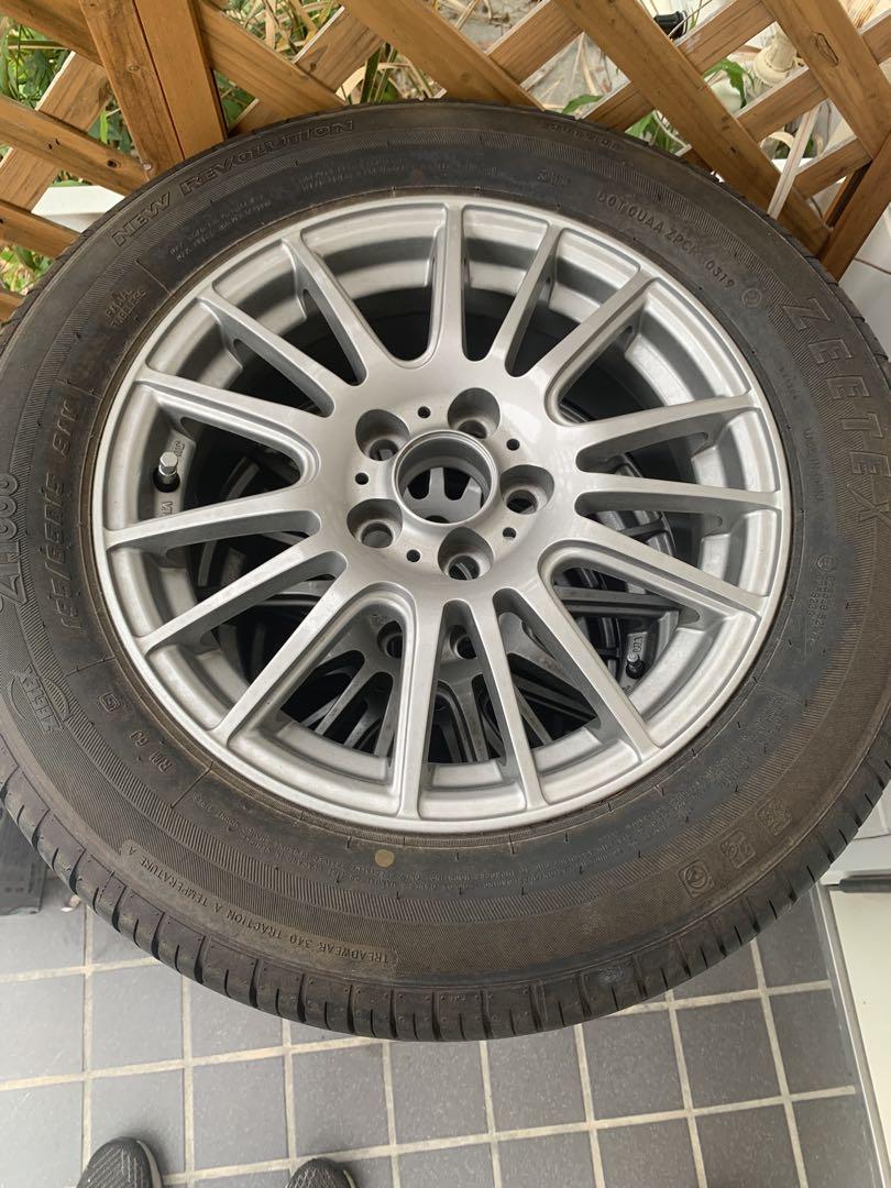 ZEETEX ZT1000 195/65R15 タイヤ　￼ホイール　4本セット