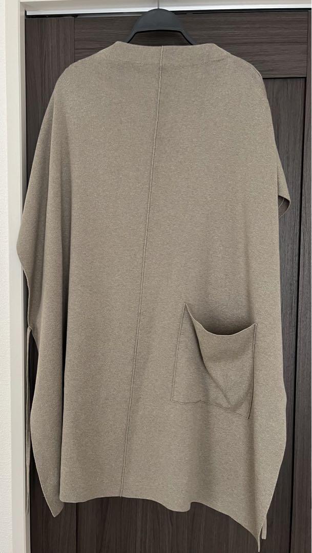 さちGALERIE VIEギャルリーヴィー　コットンシルクラップマント