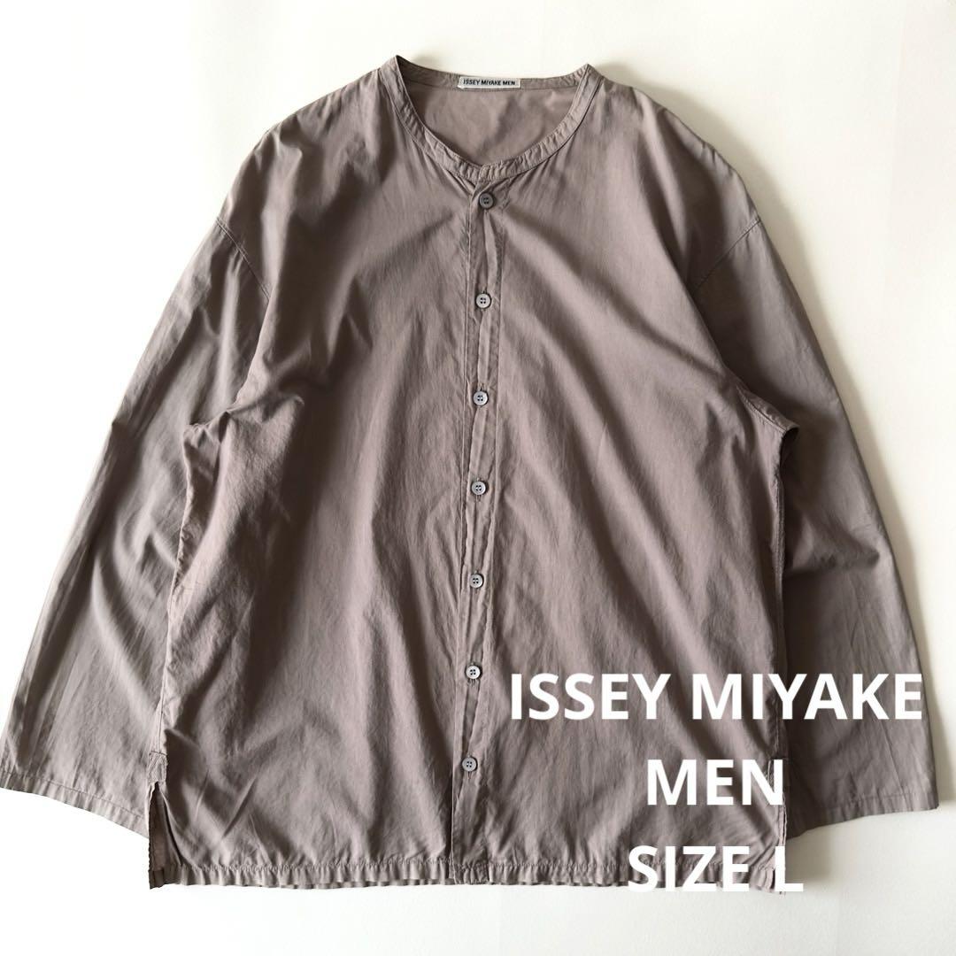 00's ISSEY MIYAKE MEN イッセイミヤケ バンドカラーシャツ ISSEY MIYAKE/イッセイミヤケ】より【バンドカラーシャツ】が