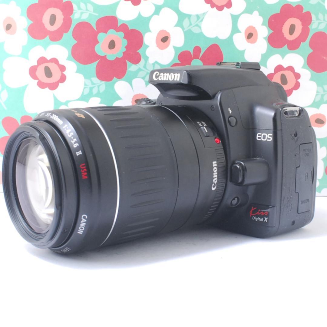 スマホに転送❤Canon kiss X望遠レンズ❤人気機種❤