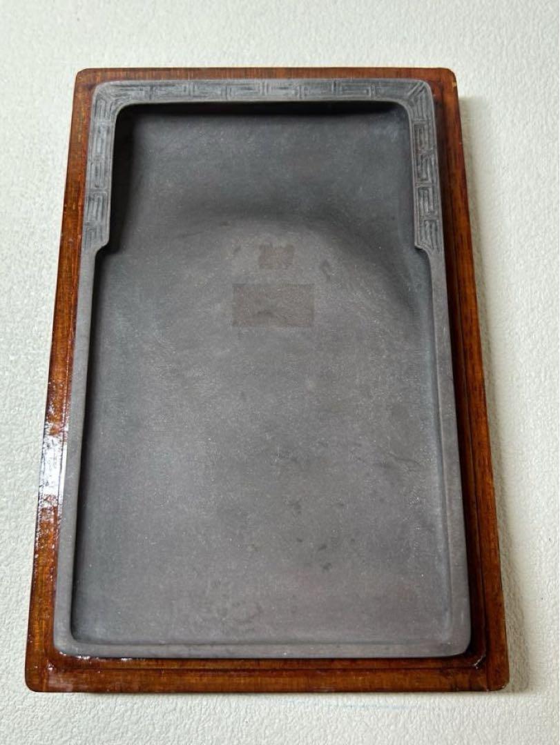 硯・麻子坑端渓硯(木箱入)