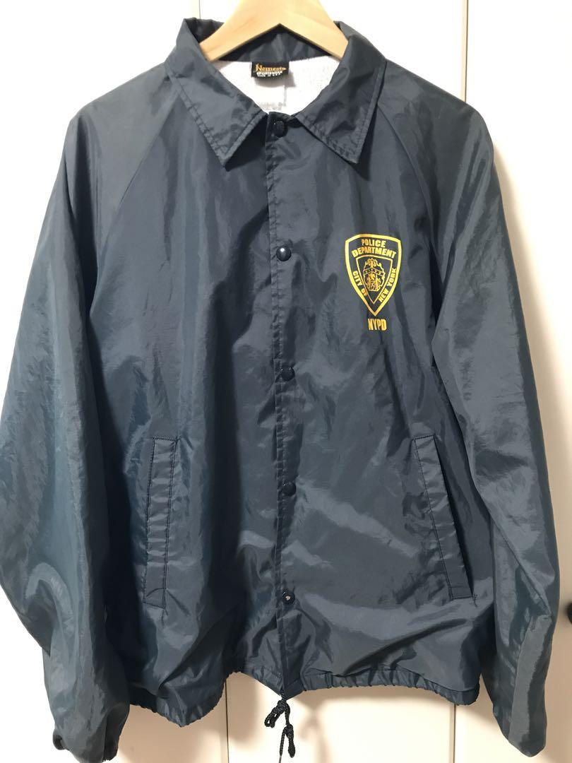 NYPD コーチジャケット レイド ナイロン ジャケット ニューヨーク市警 NYPD コーチジャケット レイド ナイロン ジャケット