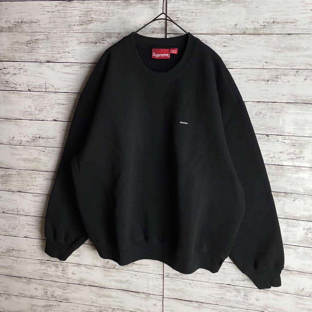 2717【美品・超人気デザイン】シュプリーム☆スモールボックスロゴ スウェット
