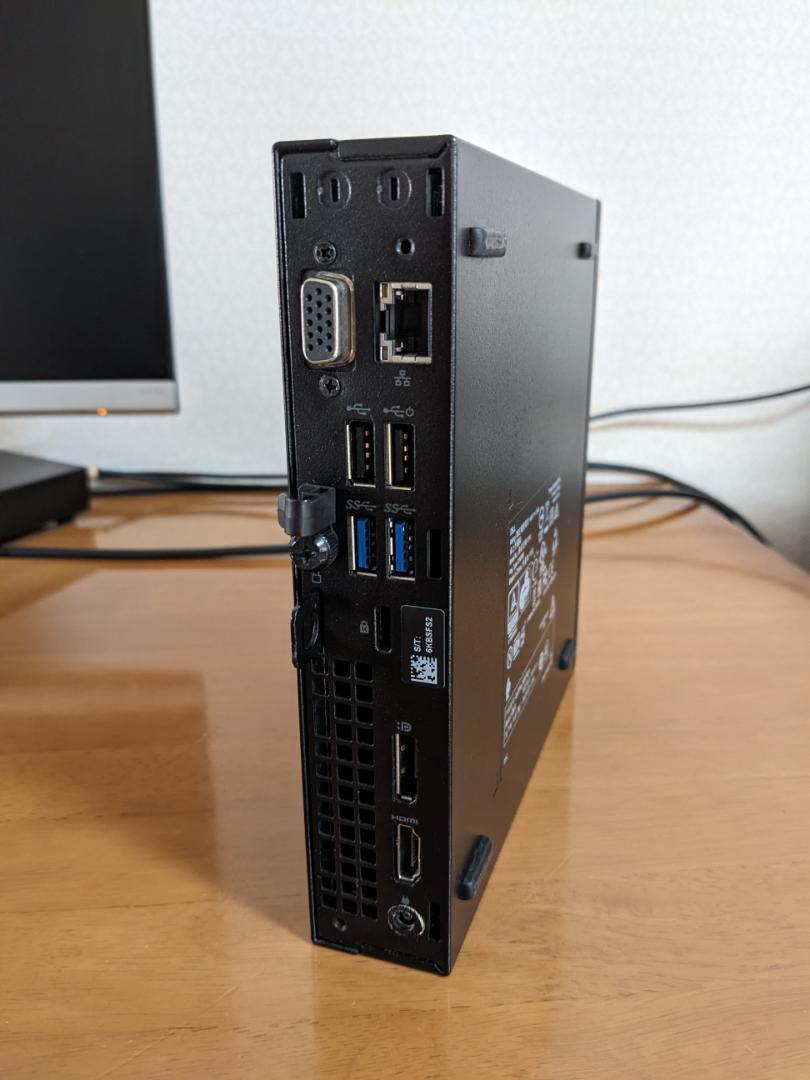 ミニPC DELL OpliPlex 3060 Micro Core i5-8400T