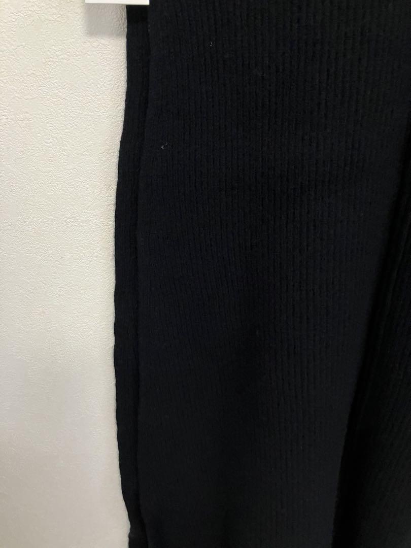 ◆LAUTASHI◆ ラウタシー ジレ風ロングワンピース 新品 未使用 黒 画像11