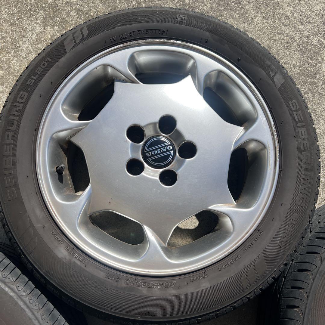 ボルボ　純正ホイール　205/55R16 v90 v70 ボルボ 純正ホイール 205/55R16 v90 v70 - メルカリ