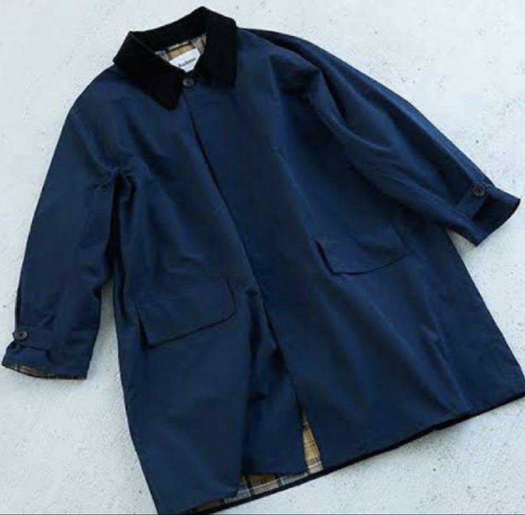 SEESEE×Barbour 2023SS ネイビー L SEESEE×Barbour 2023SS ネイビー L