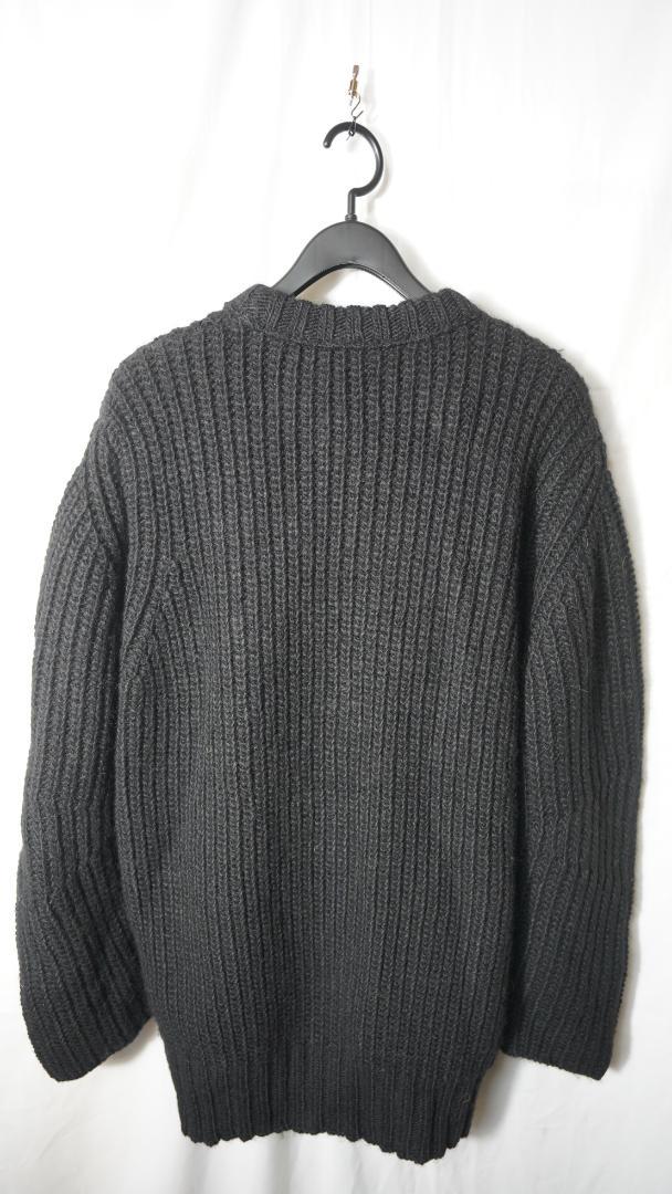 新品☆Paul Smith ローゲージ セーター パリコレ☆黒＆黄色☆XLサイズ