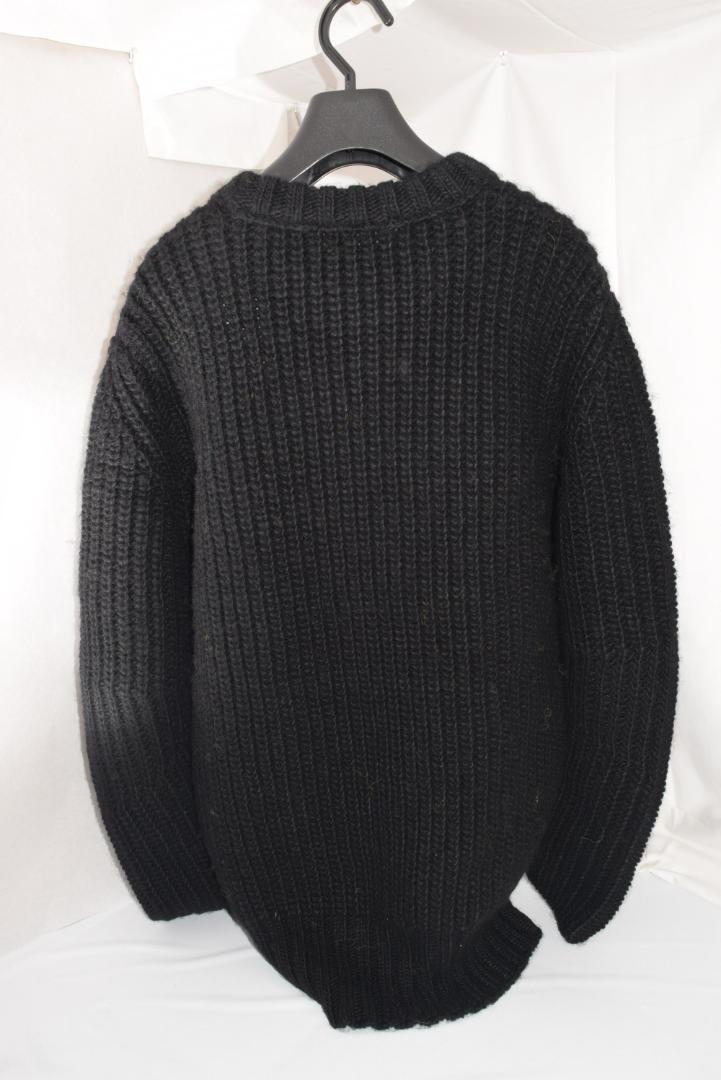 新品☆Paul Smith ローゲージ セーター パリコレ☆黒＆黄色☆XLサイズ