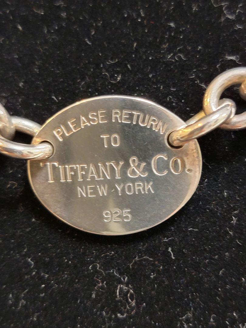 ティファニ TIFFANY& ティファニー オーバルタグ ネックレス EZHvW-m10208936594 Co.リターン トゥ ゆうゆうメ