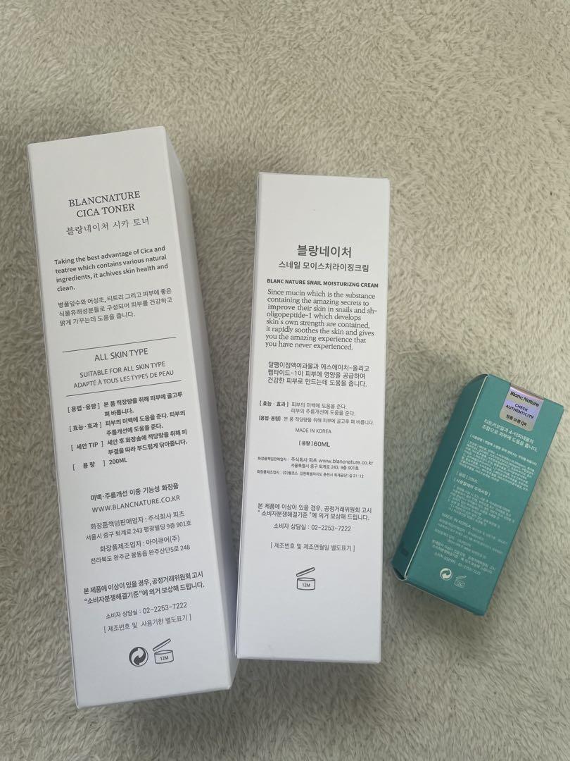 Blanc ニキビ&ニキビ跡ケア3種セット　マジックティーツリーオイル