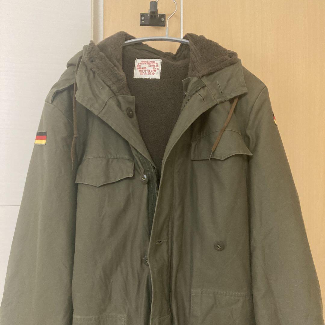 JEANS EXPRESS モッズコート　カーキ　L〜ＬＬユニセックス　ドイツ