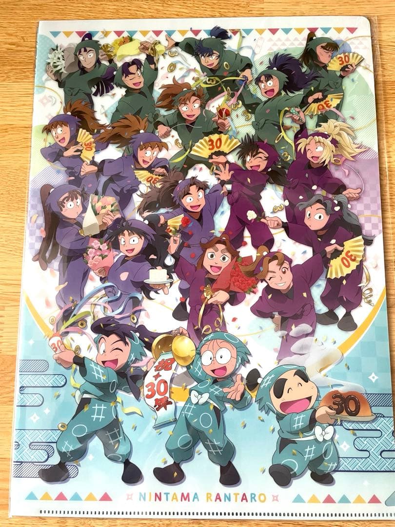 忍たま 原画展 グッズ付き入場券特典 クリアファイル2枚セット（非売品