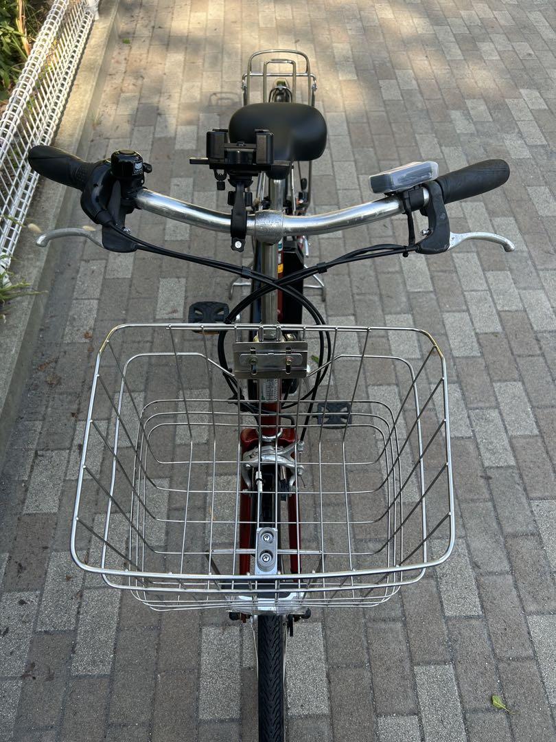 ヤマハ pas city 電動アシスト自転車27インチ