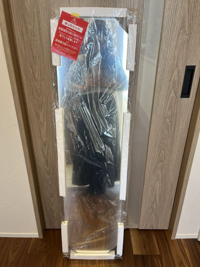八角全身姿見鏡 120cm×30cm 壁掛け 新品未使用
