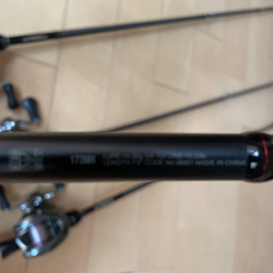 即納超特価 バスロッドリールセット qsX58-m10214330216 定番得価
