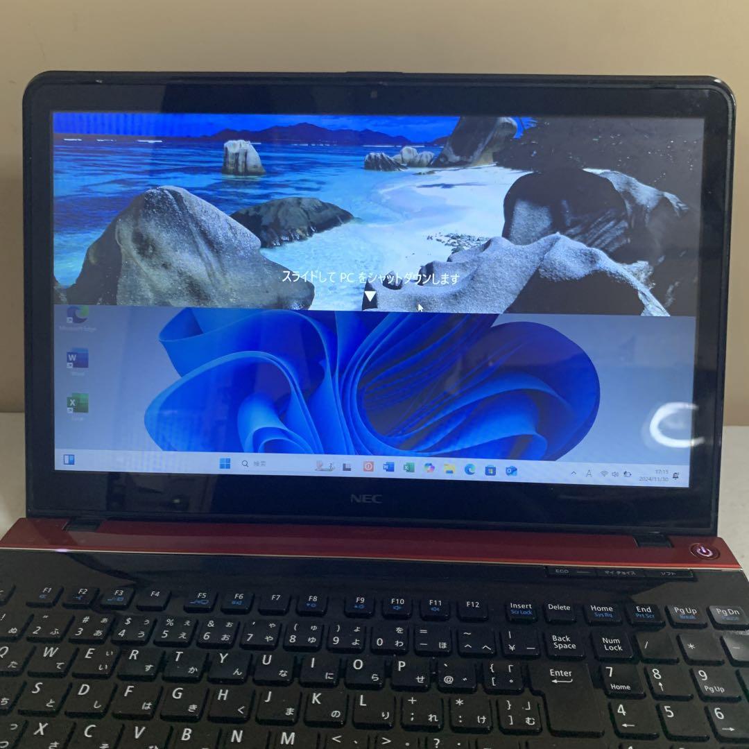 NECi5/16GB/SSD256GB/office2024(まさみやび)
