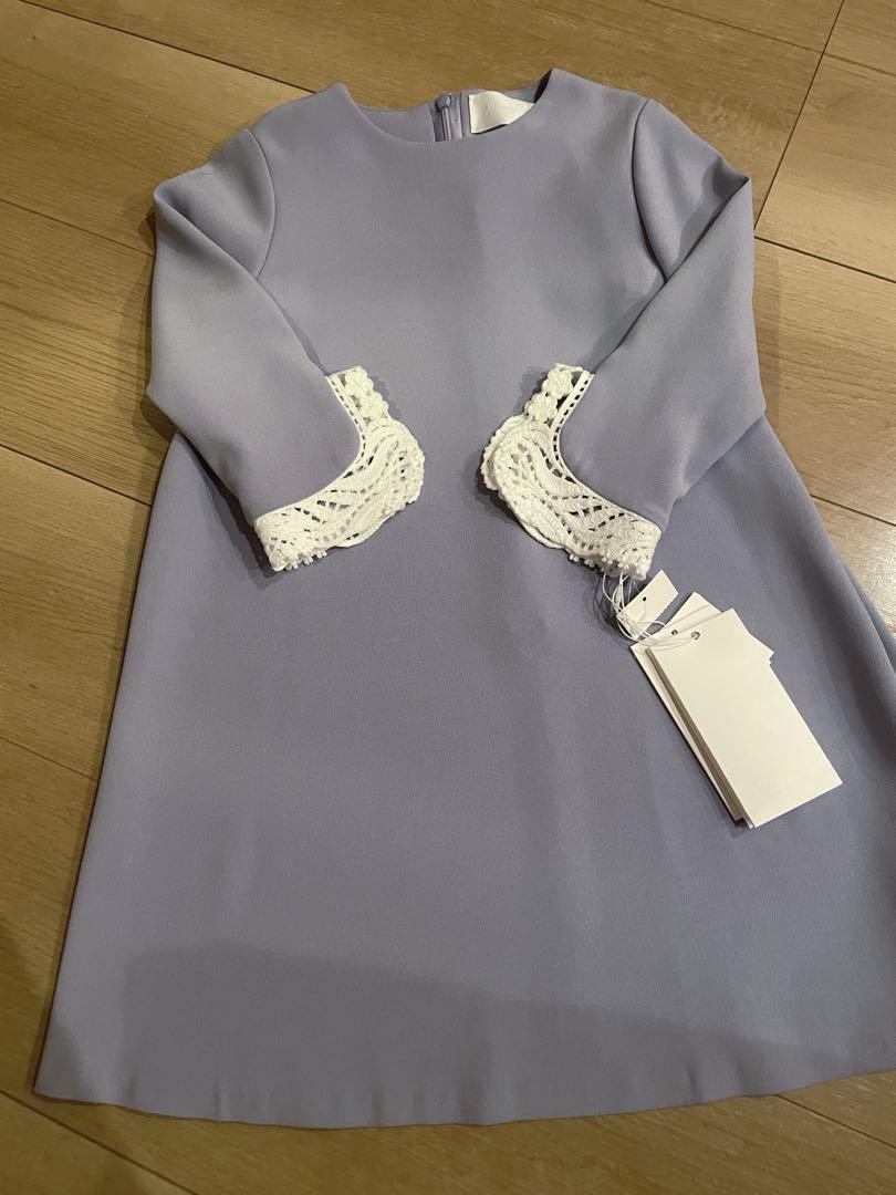 大人気新品をすべて mame kurogouchi キッズワンピース Purple 100サイズ ワンピース