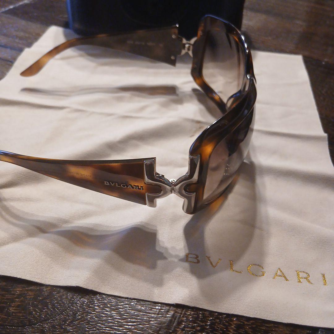 BVLGARI ブラウン サングラス ケース付き - メルカリ