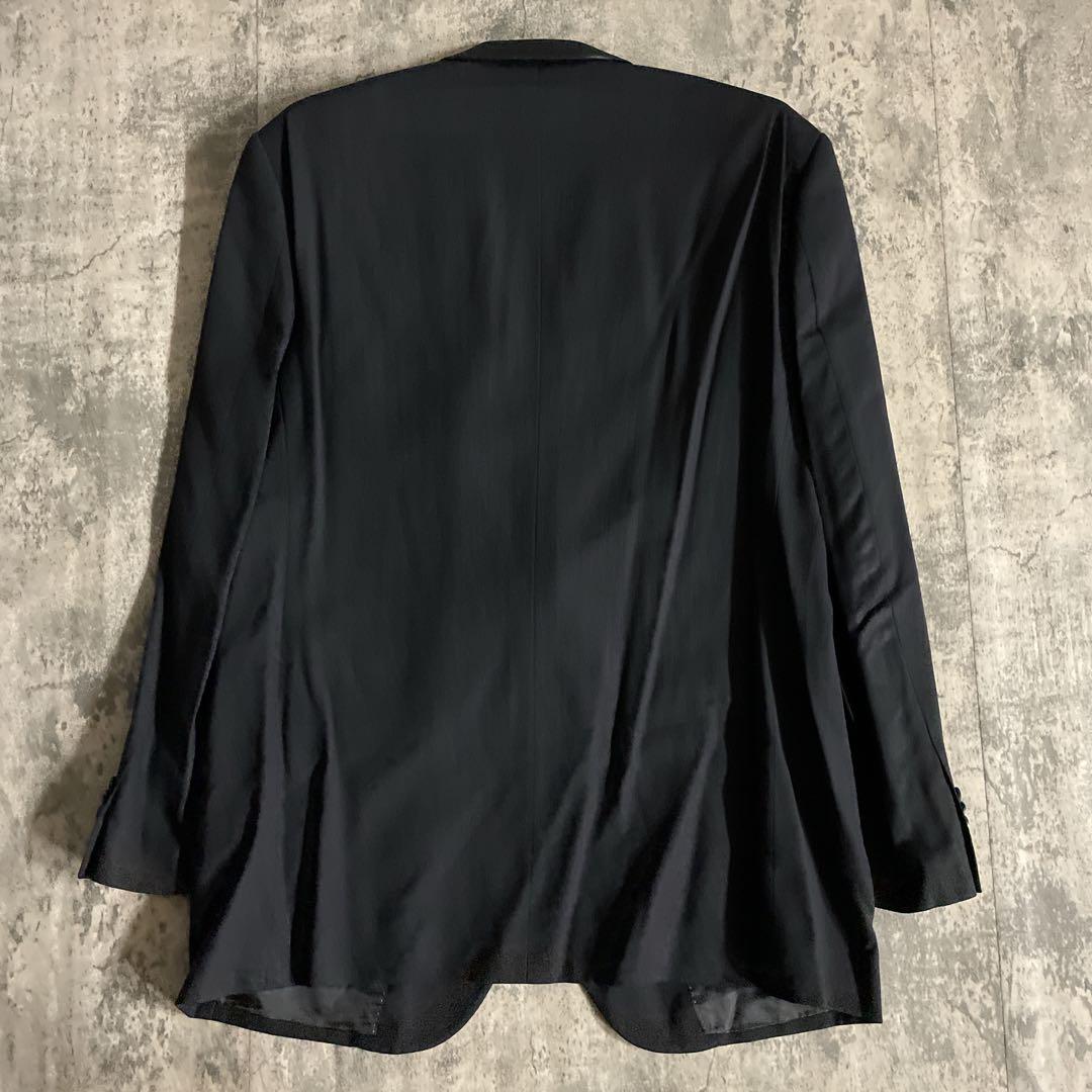 h*.様 超特価 サービス品 BALENCIAGAネクタイ 極上ウール 黒艶 ス