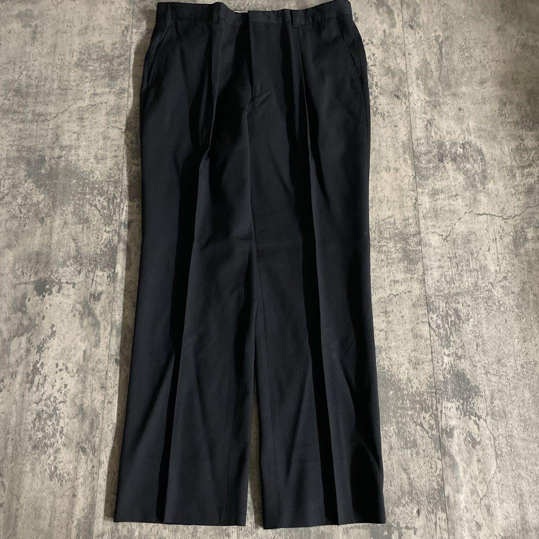 h*.様 超特価 サービス品 BALENCIAGAネクタイ 極上ウール 黒艶 ス