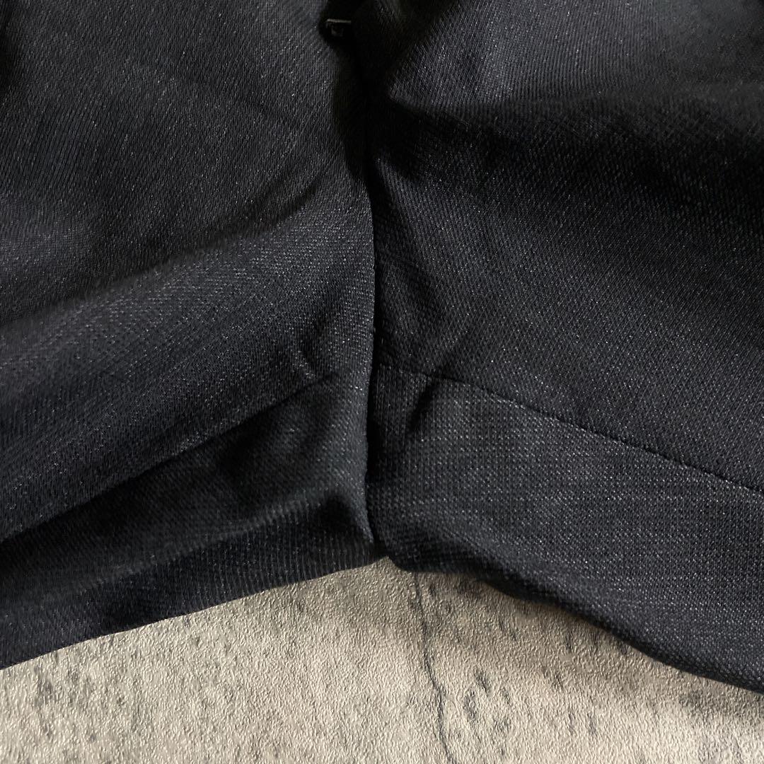 h*.様 超特価 サービス品 BALENCIAGAネクタイ 極上ウール 黒艶 ス