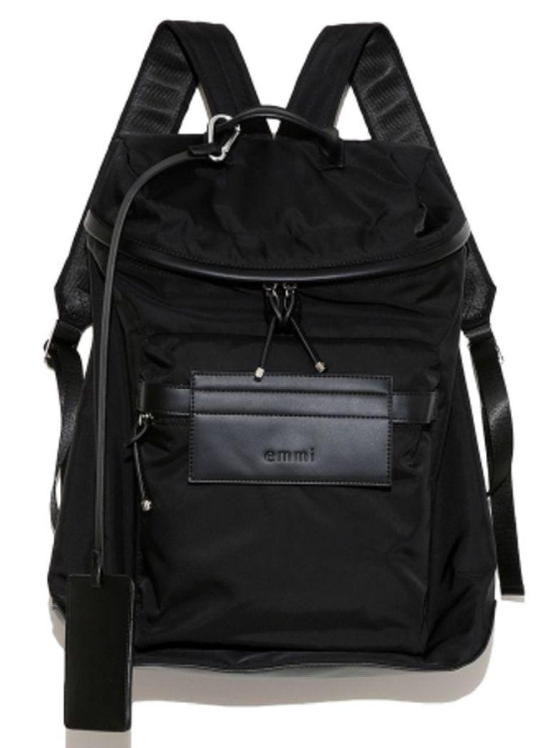 美品【emmi】eco 撥水ベーシックバックパック PCスリーブ有り
