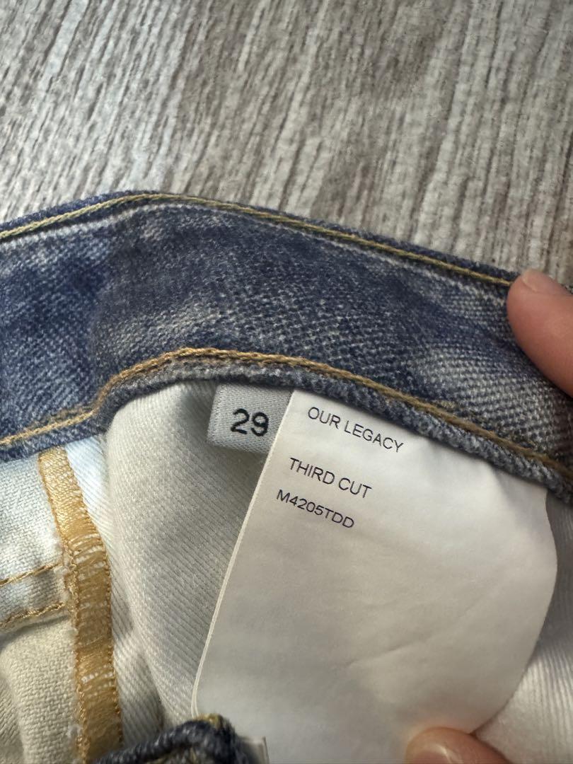 パンツ our legacy third cut digital denim