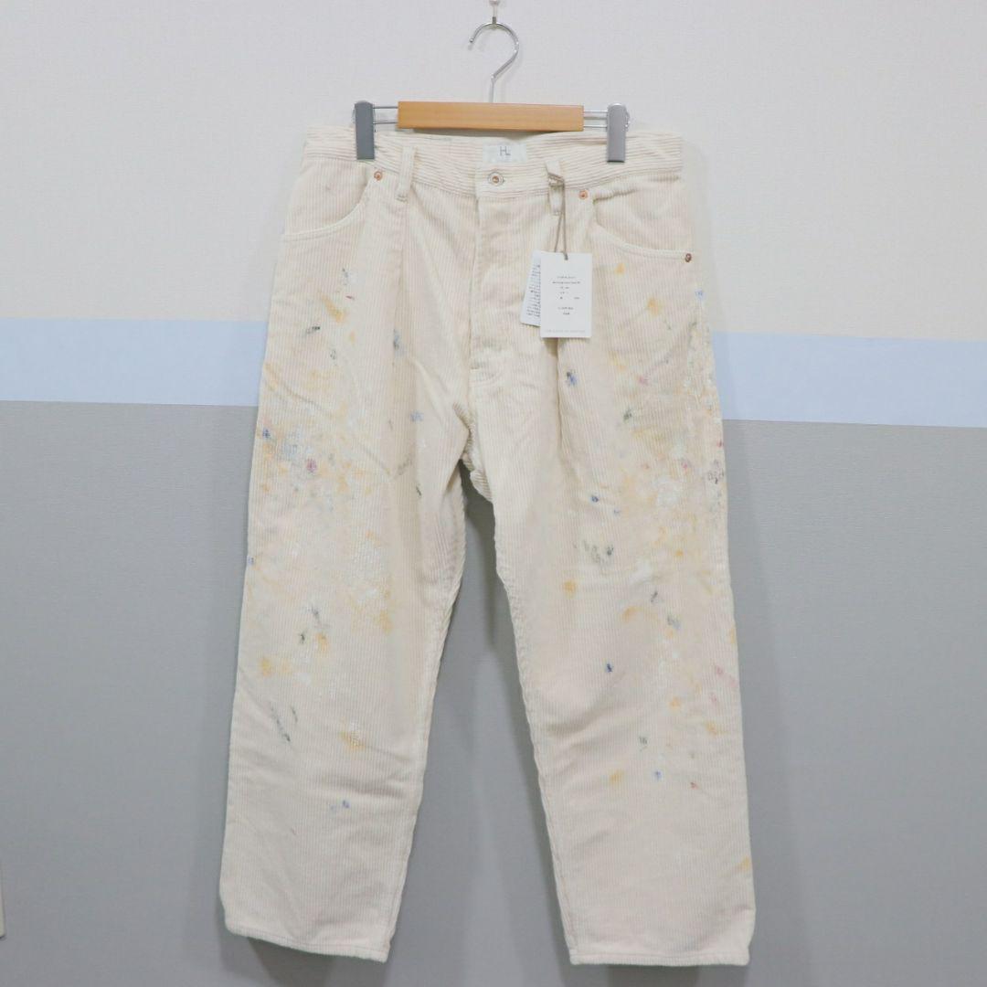 パンツ HERILL HEAVY SELVAGE CORDUROY SPLASH 4PK