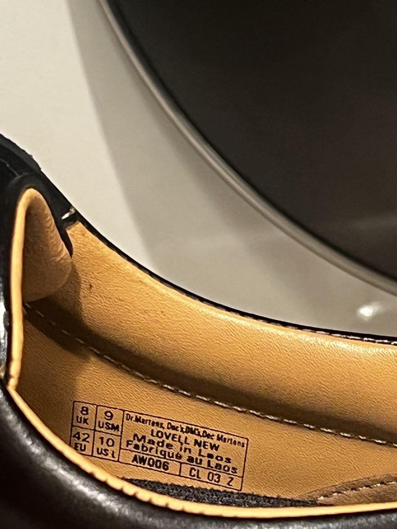 断*中様 「正規店購入」Dr. Martens Lovell New ブラック
