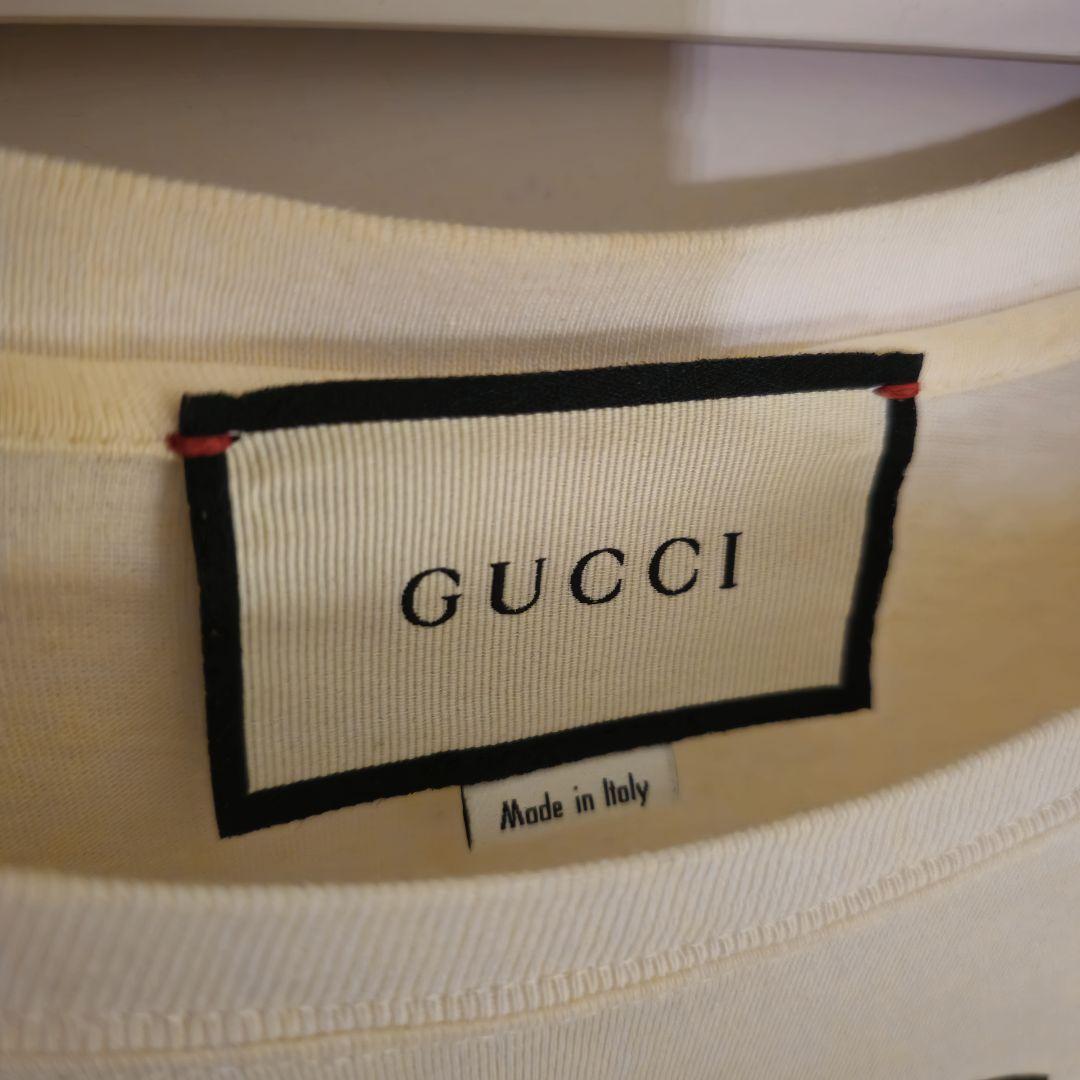 希少【GUCCI】オーバーサイズ インターロッキングG Tシャツ GUCCIロゴ インターロッキングG コットンオーバーサイズ Tシャツ