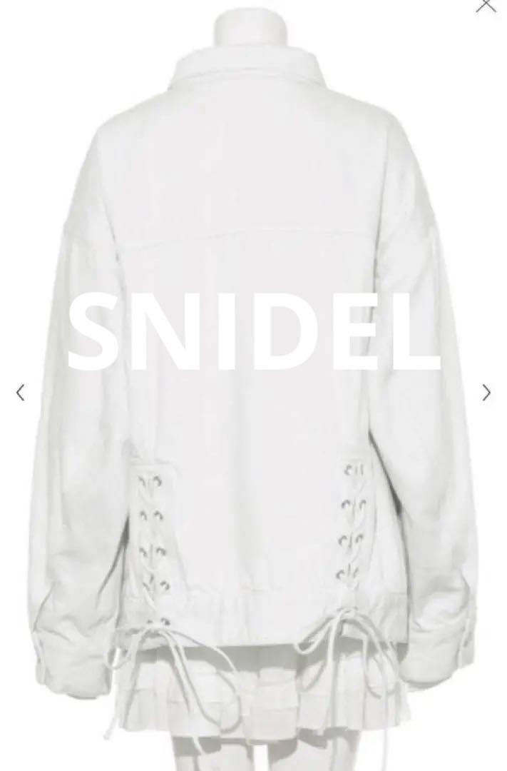 SNIDEL オーバーサイズレースアップGジャン
