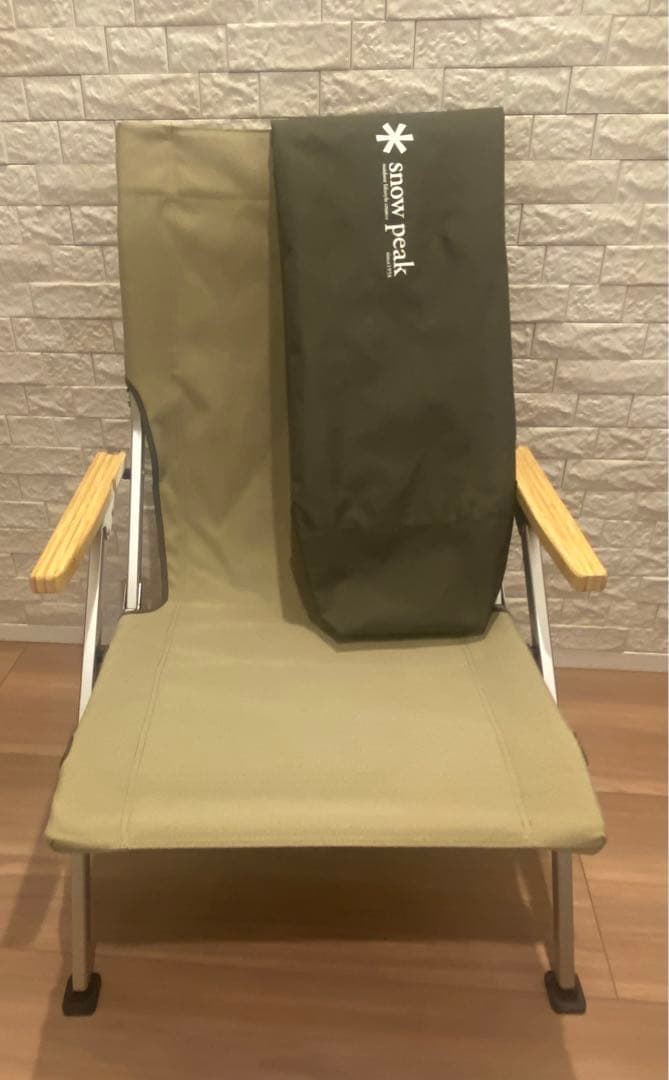 Snow Peakローチェア30カーキsnow peak