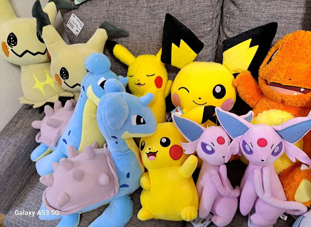 ポケモン　ぬいぐるみ　大きめ　まとめ売り　ラプラス　ハクリュー　ヤドン 51FJNhTaNfL._UF894,1000_QL80_.jpg