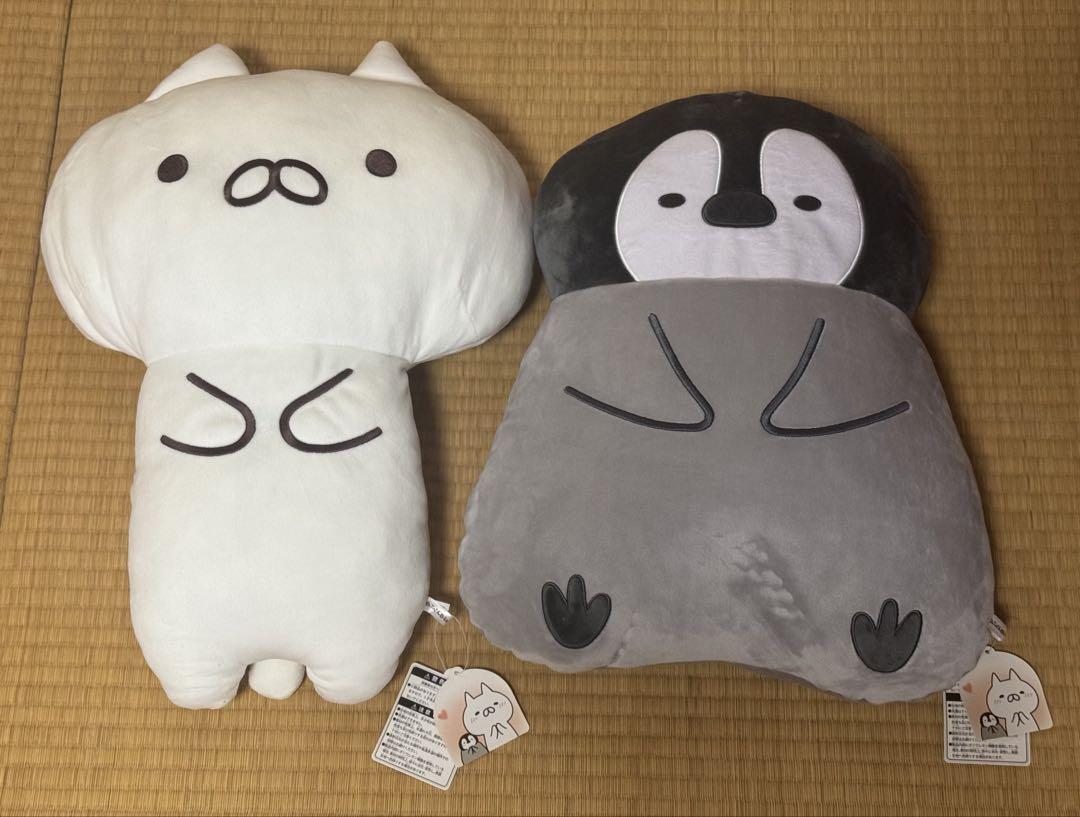 ねこぺん日和　もちもちぬいぐるみクッション