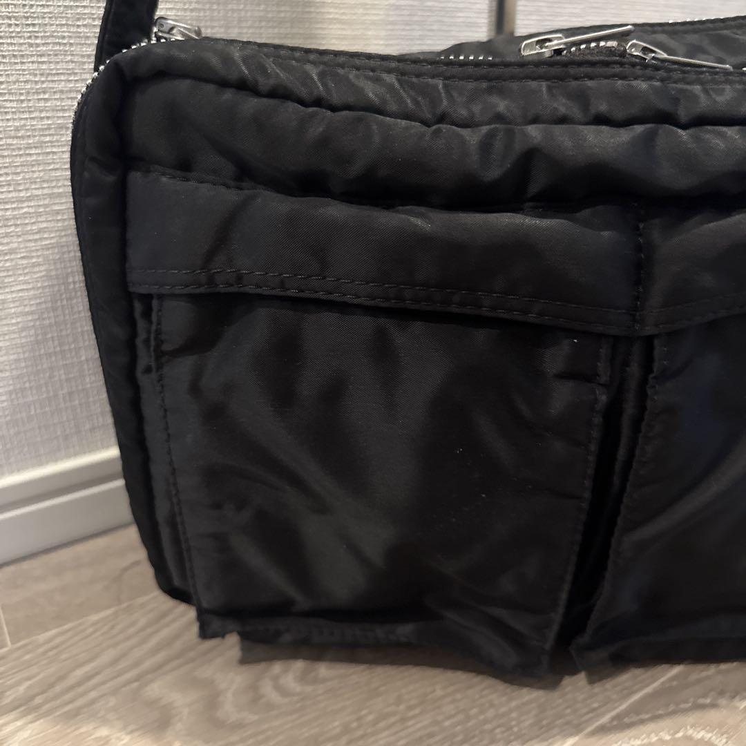 ♡特価♡porter タンカー ショルダーバッグ 2層式 L ブラック 廃盤品