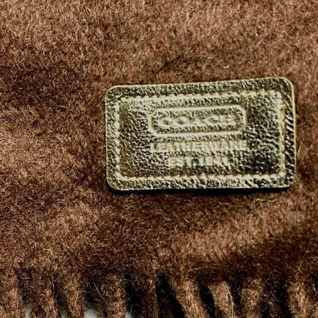 COACH コーチ カシミア100 マフラー MERCADOAVALIA_COM_BR