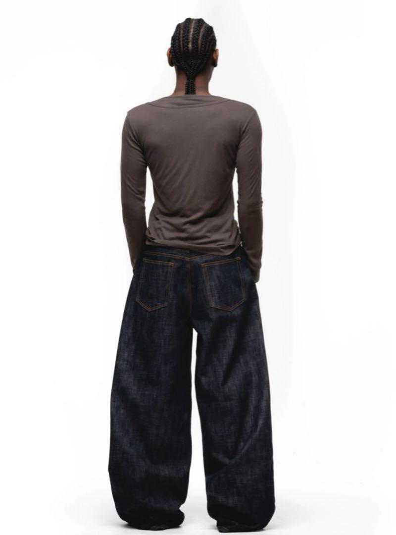 NO/FAITH STUDIOS ULTRA LOOSE FIT BLUE M
