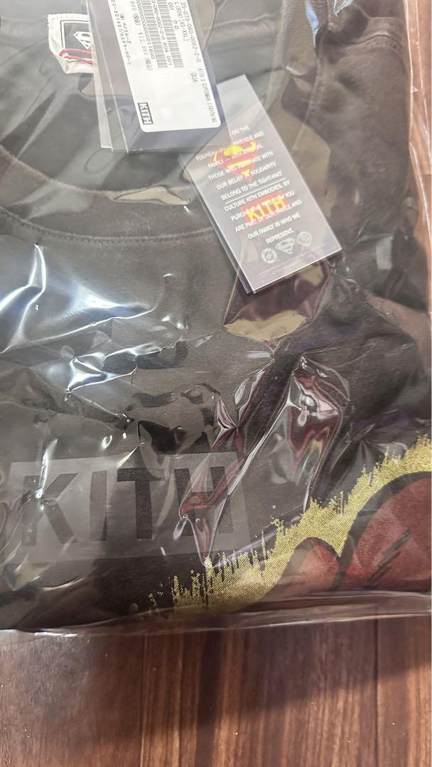kith superman lightning bolt tee Lサイズ