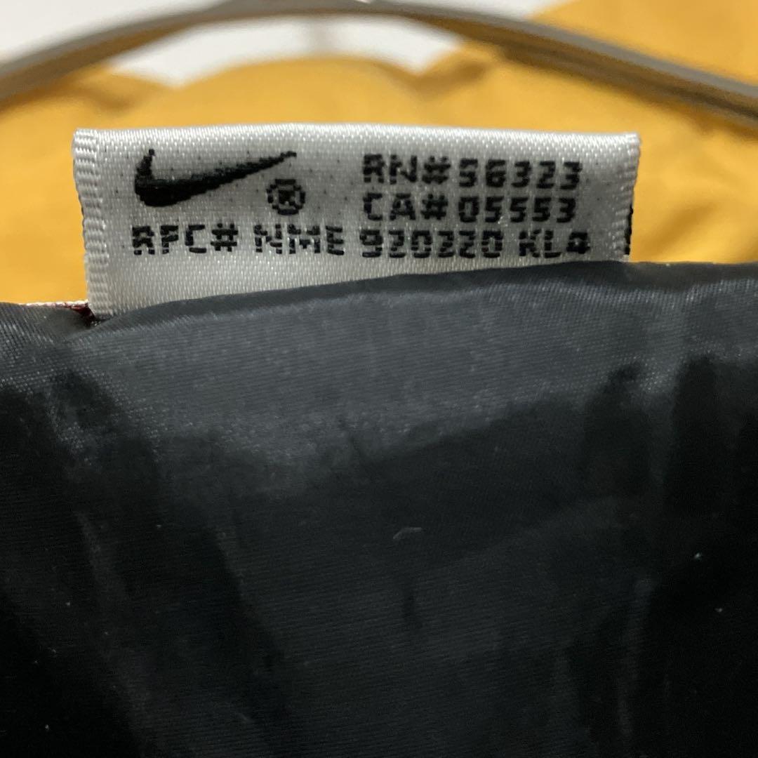 Nike 90s 銀タグ イエロー ダウンジャケット リップストップ