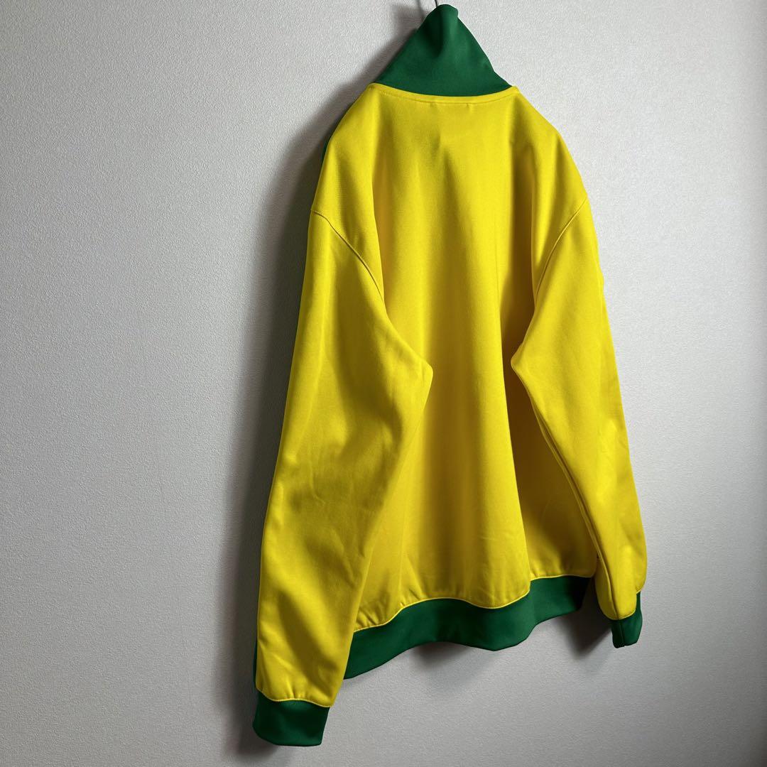 【人気カラー】アディダス　ファイヤーバード　ジャージ XL グリーン　イエロー